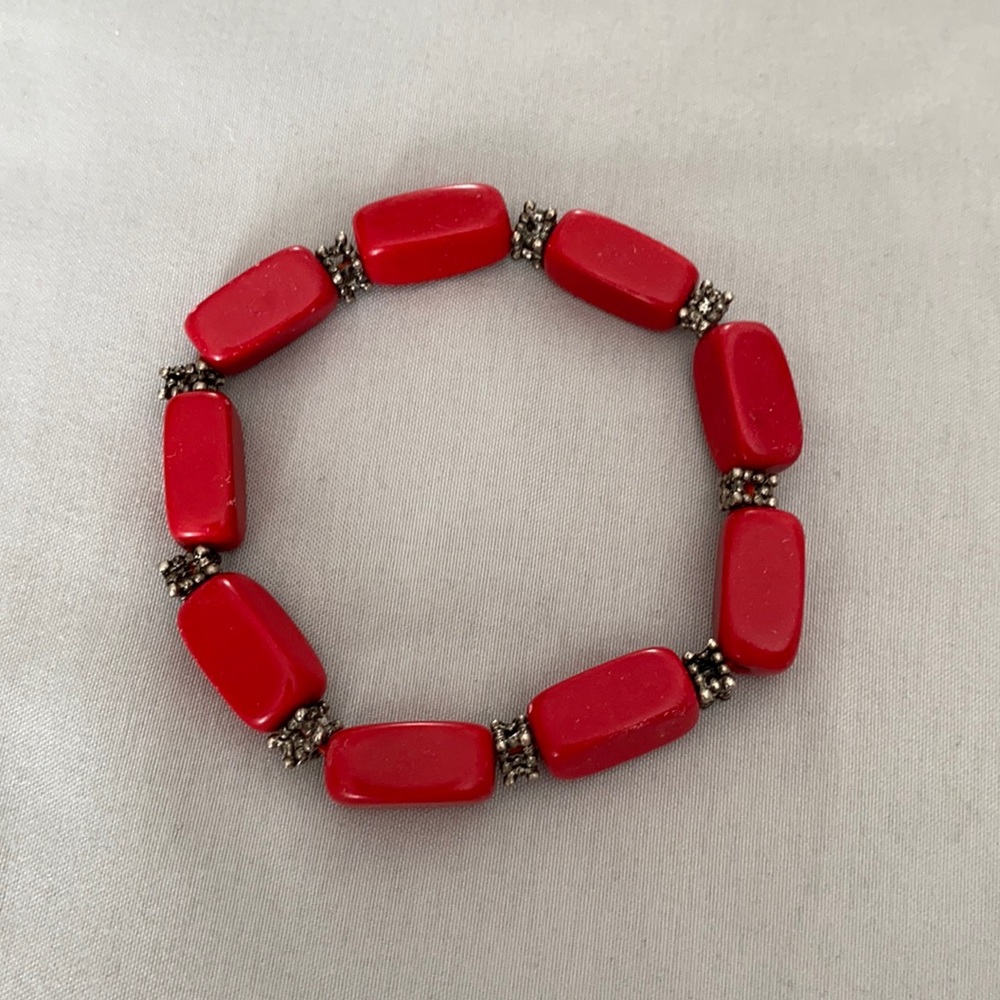 🌿 Red Bracelet